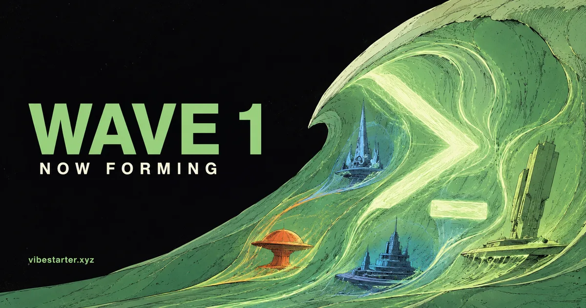 Wave 1: now forming